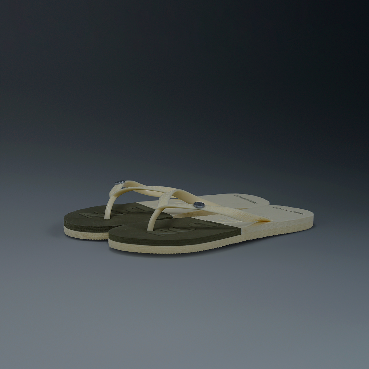 Sandalias Tres Puntadas Verdes