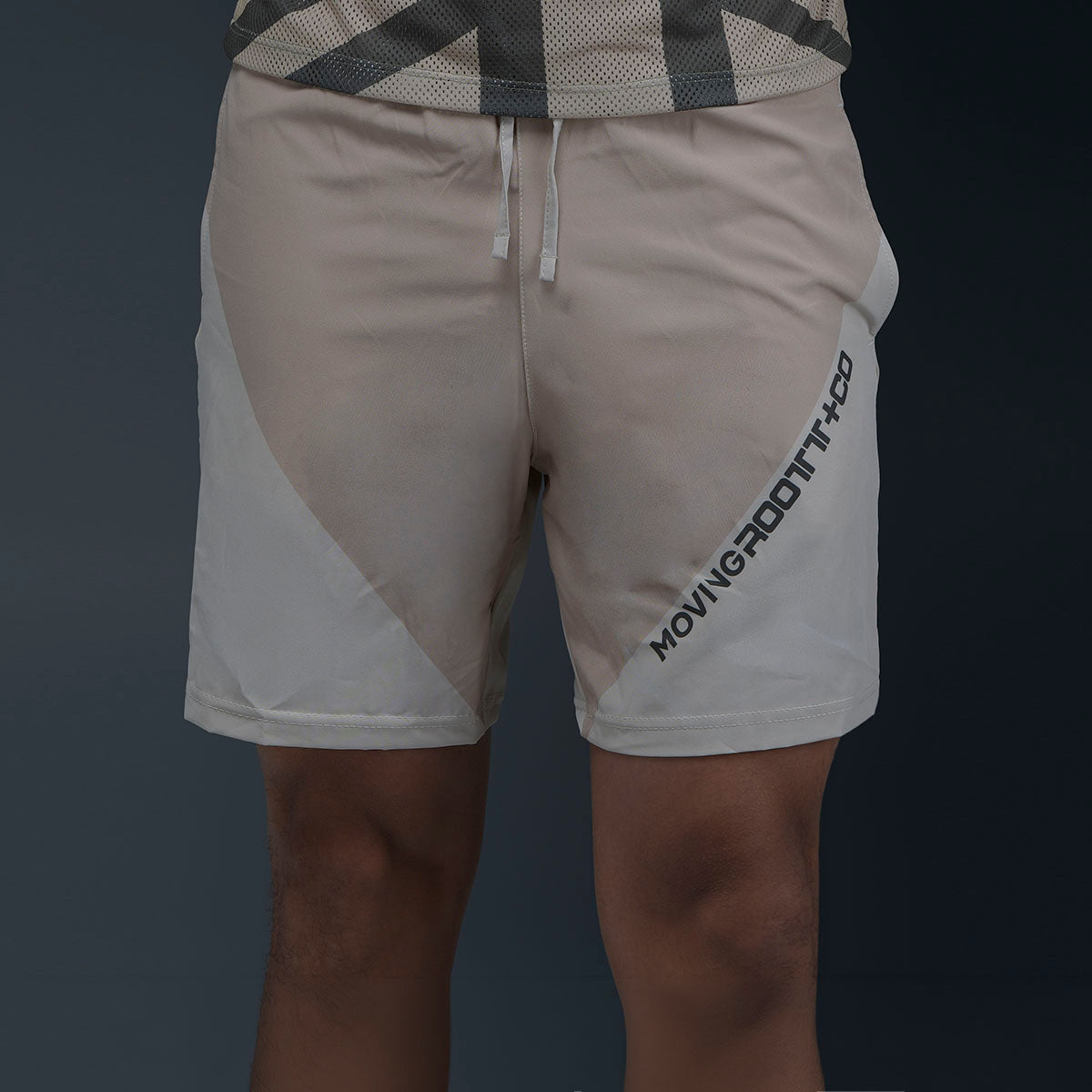 Pantaloneta Deportiva Beige