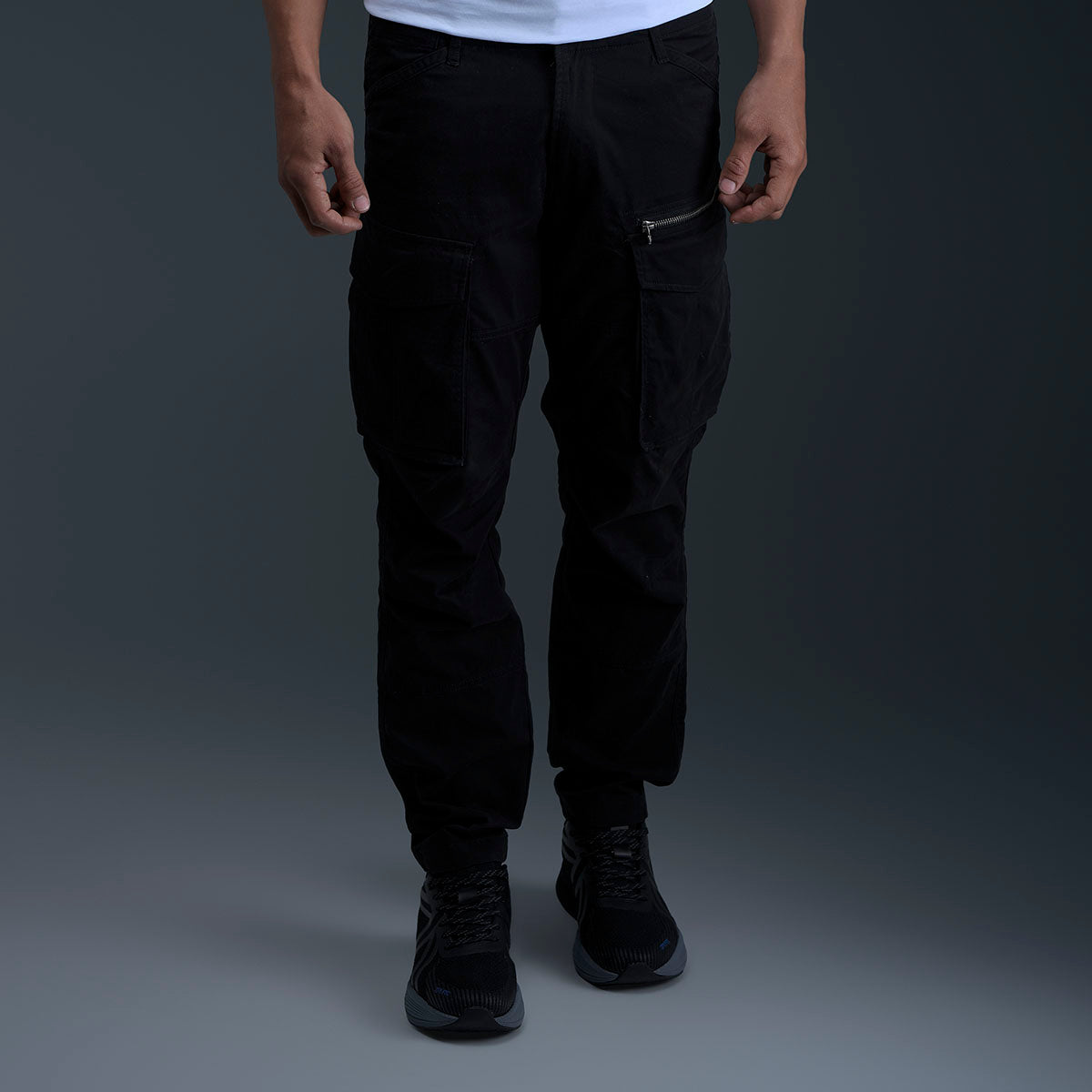 Pantalon Cargo Negro
