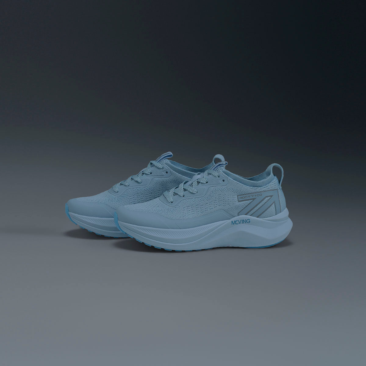 Tenis Running Mujer Azules