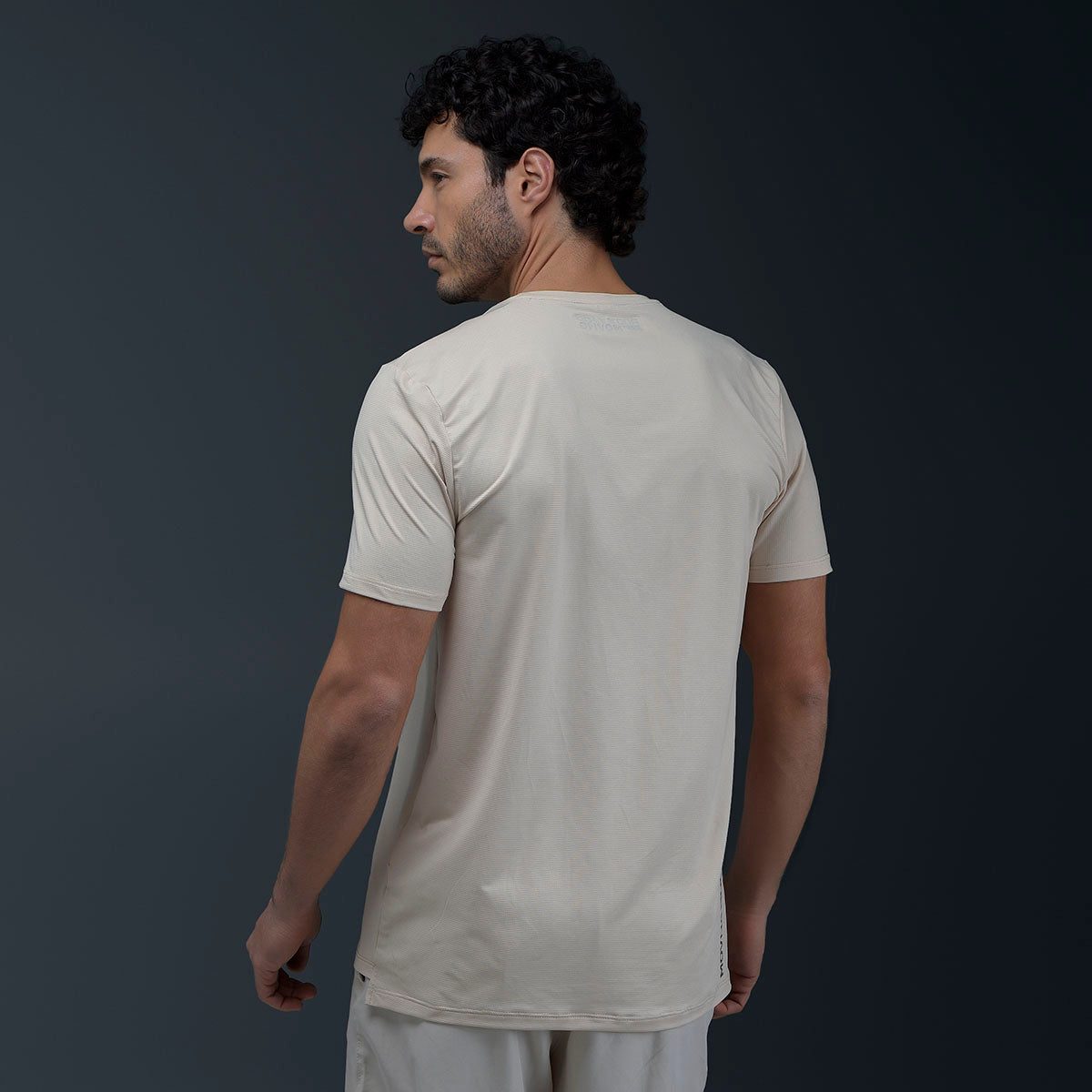Camiseta Deportiva Beige