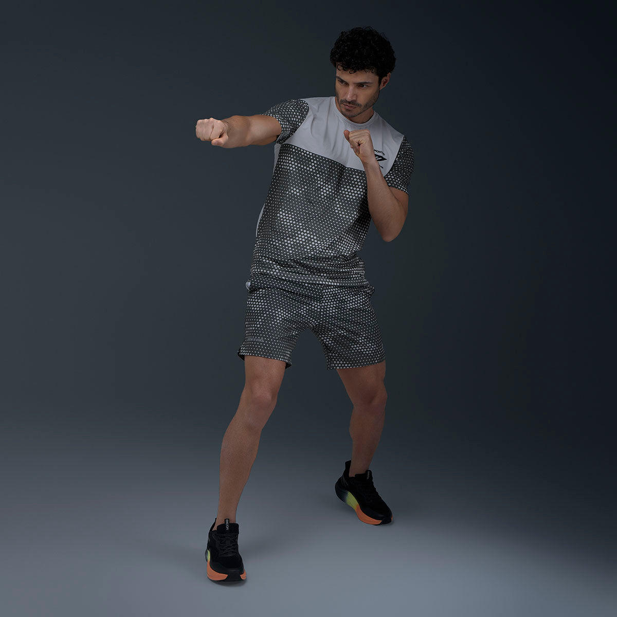 Camiseta Deportiva Gris
