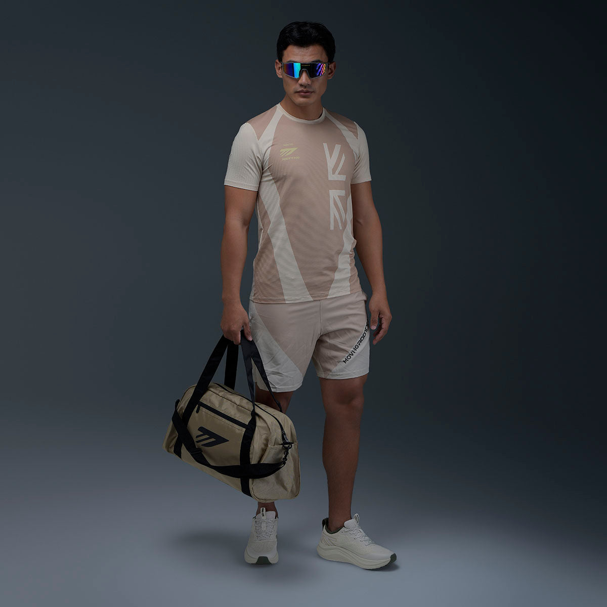 Camiseta Deportiva Beige