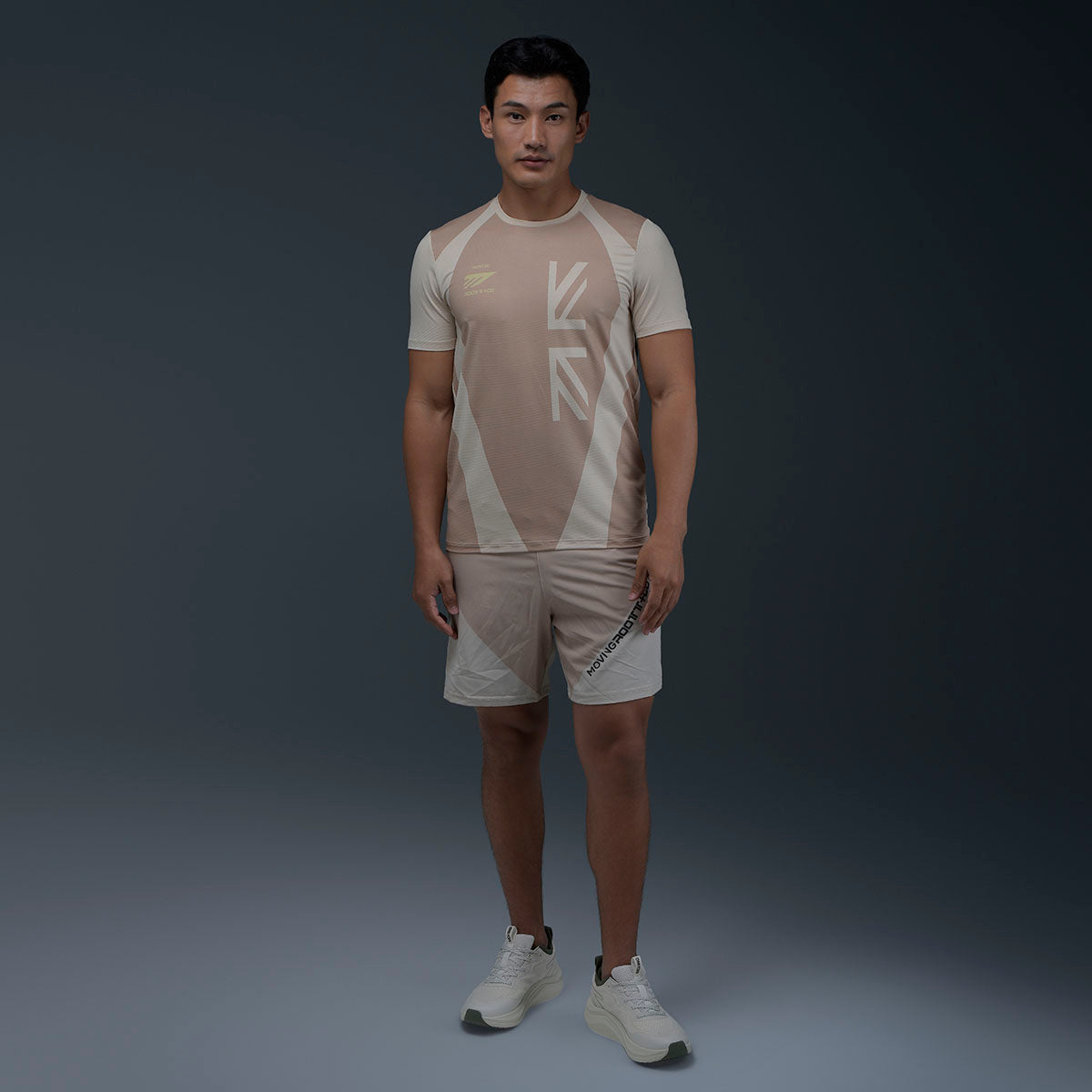 Camiseta Deportiva Beige