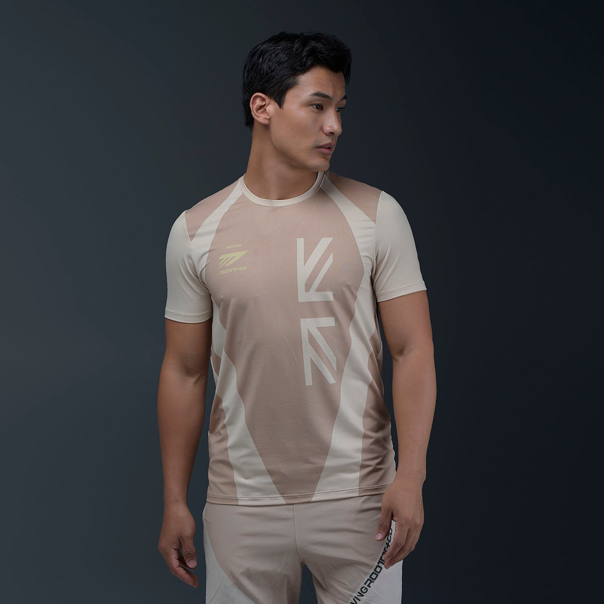 Camiseta Deportiva Beige