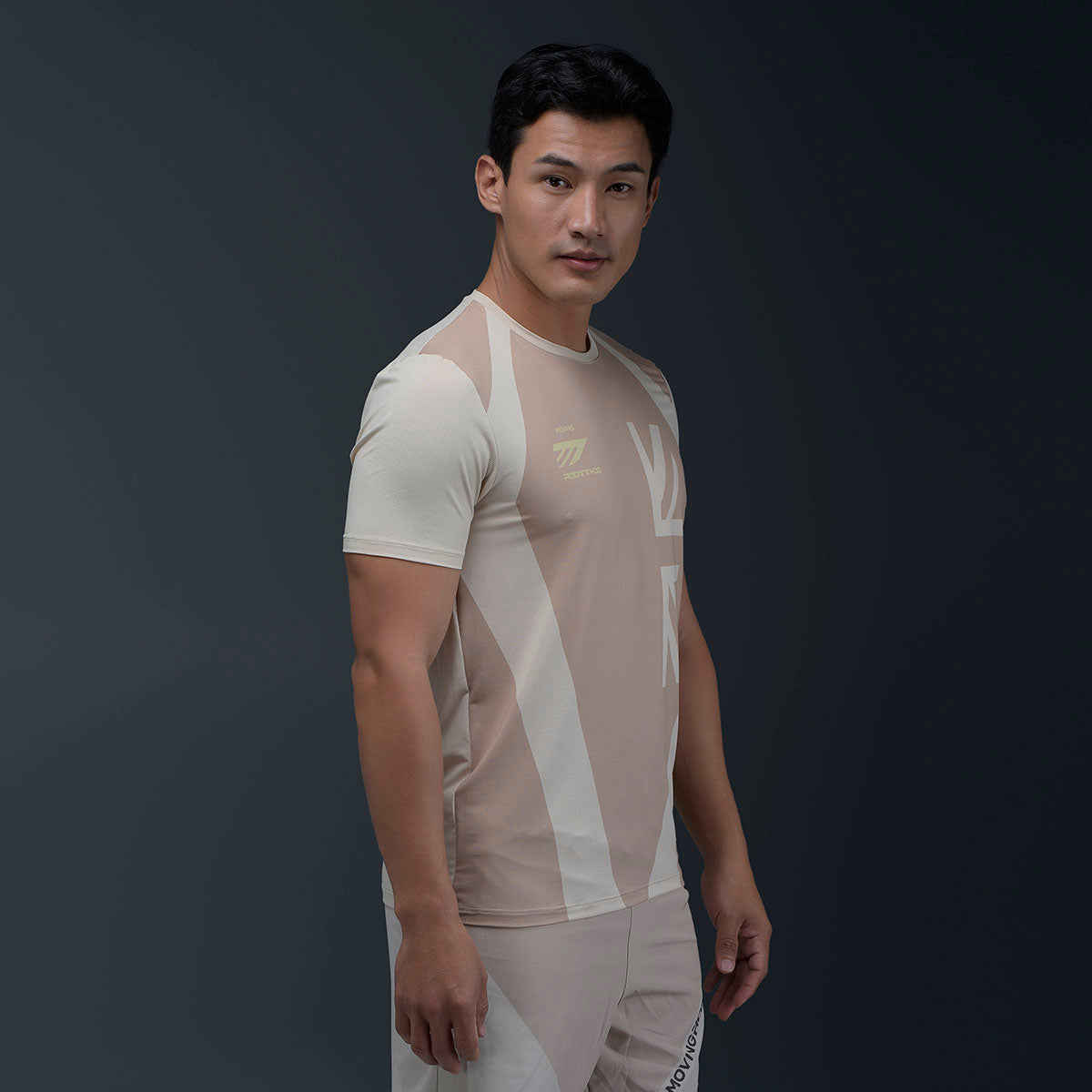Camiseta Deportiva Beige