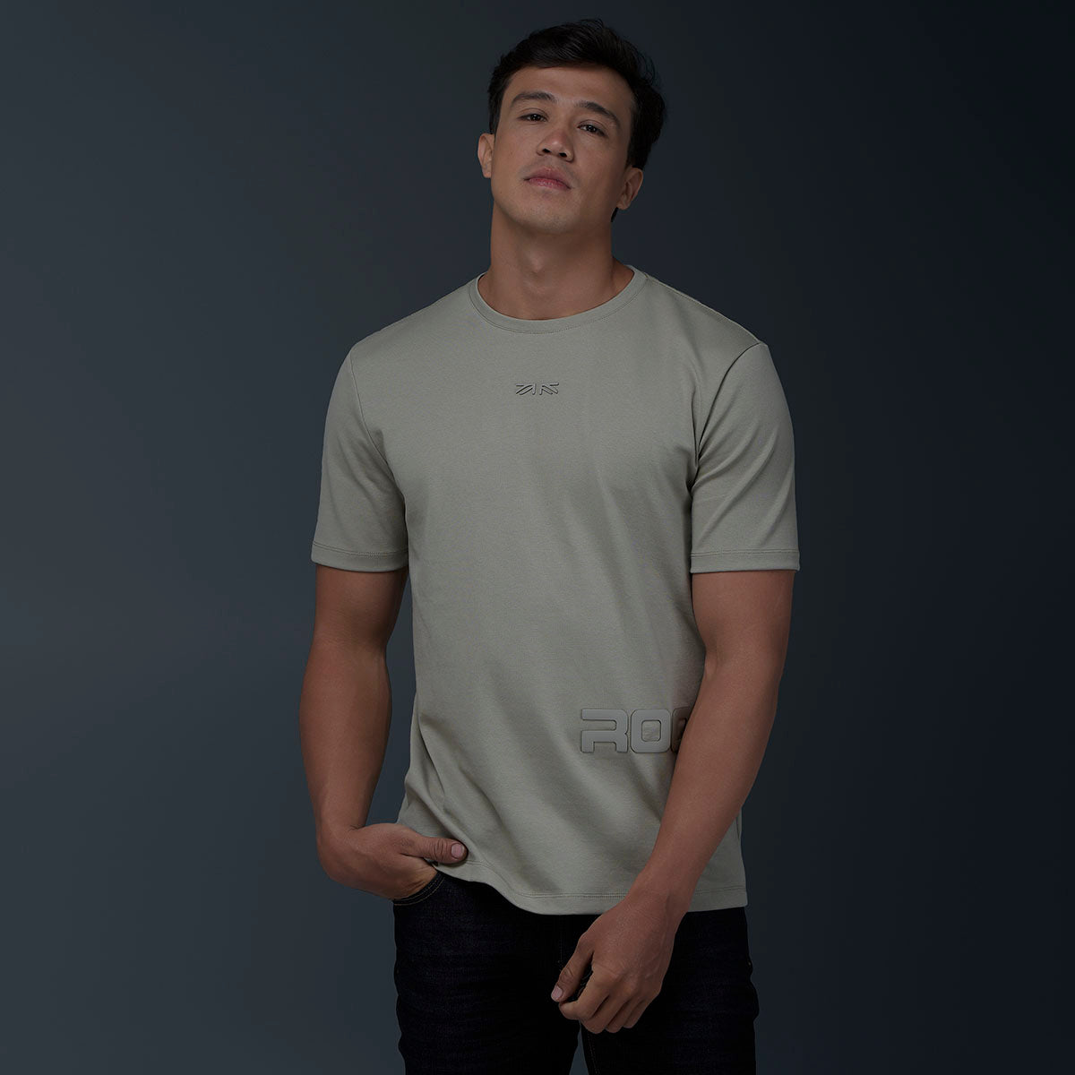 Camiseta Regular Beige