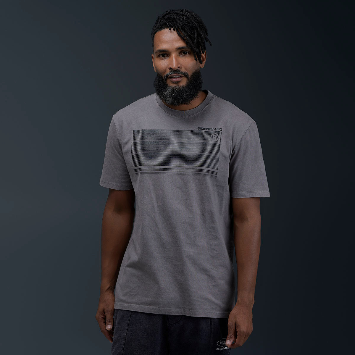 Camiseta Regular Unisex Gris