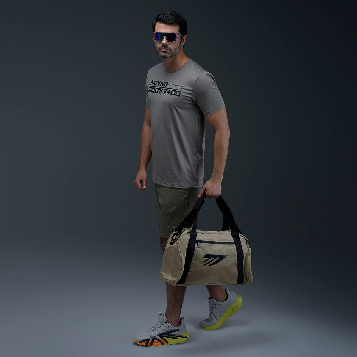Camiseta Deportiva Gris
