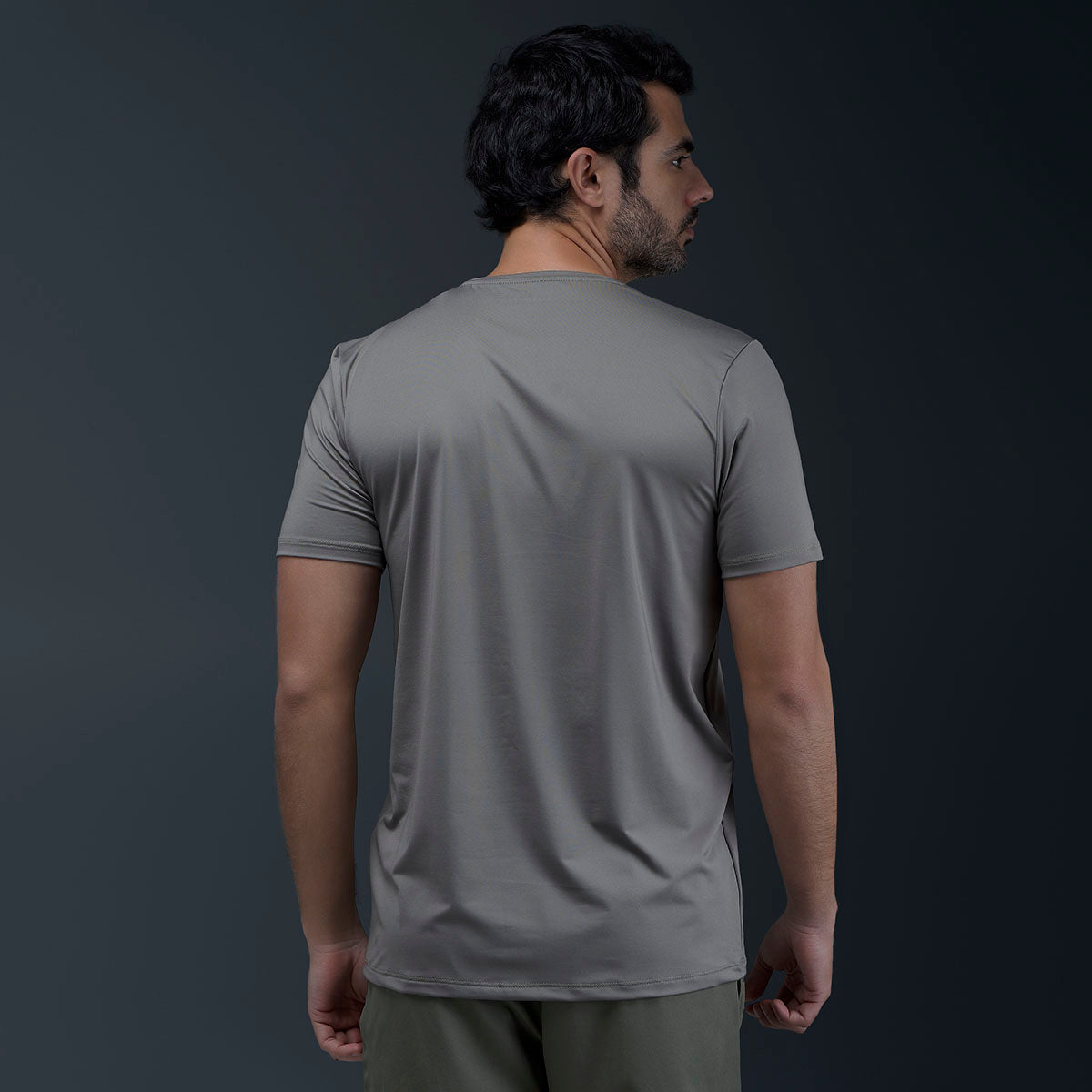 Camiseta Deportiva Gris