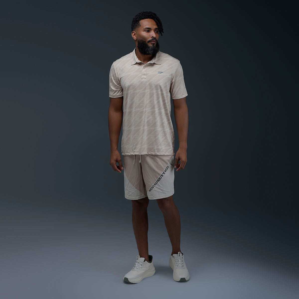 Polo Deportivo Beige