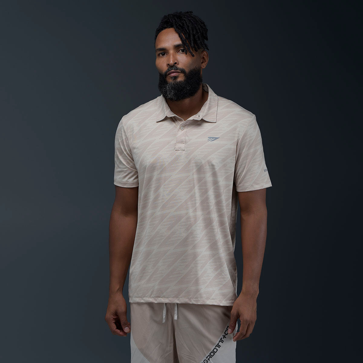 Polo Deportivo Beige