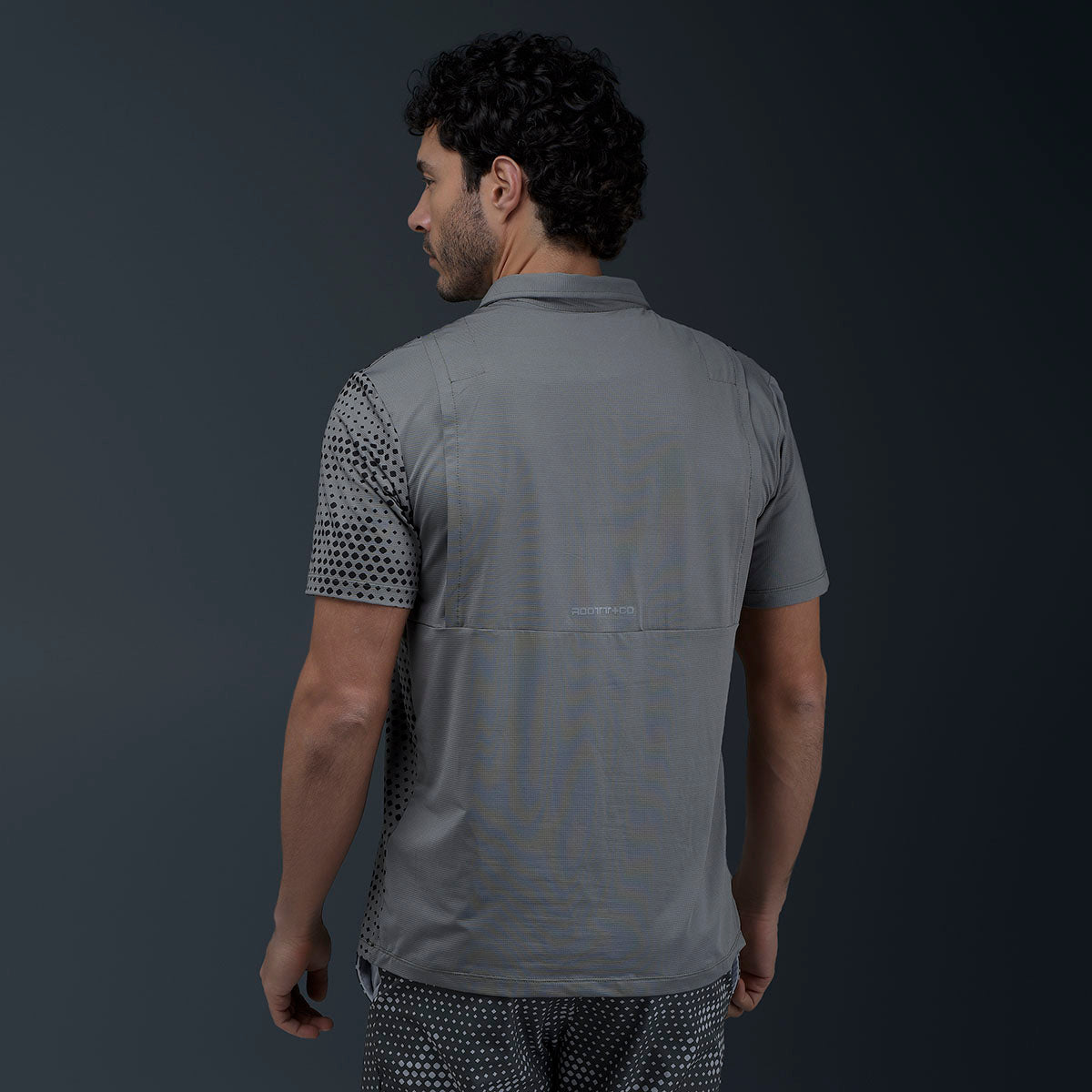 Polo Deportivo Gris