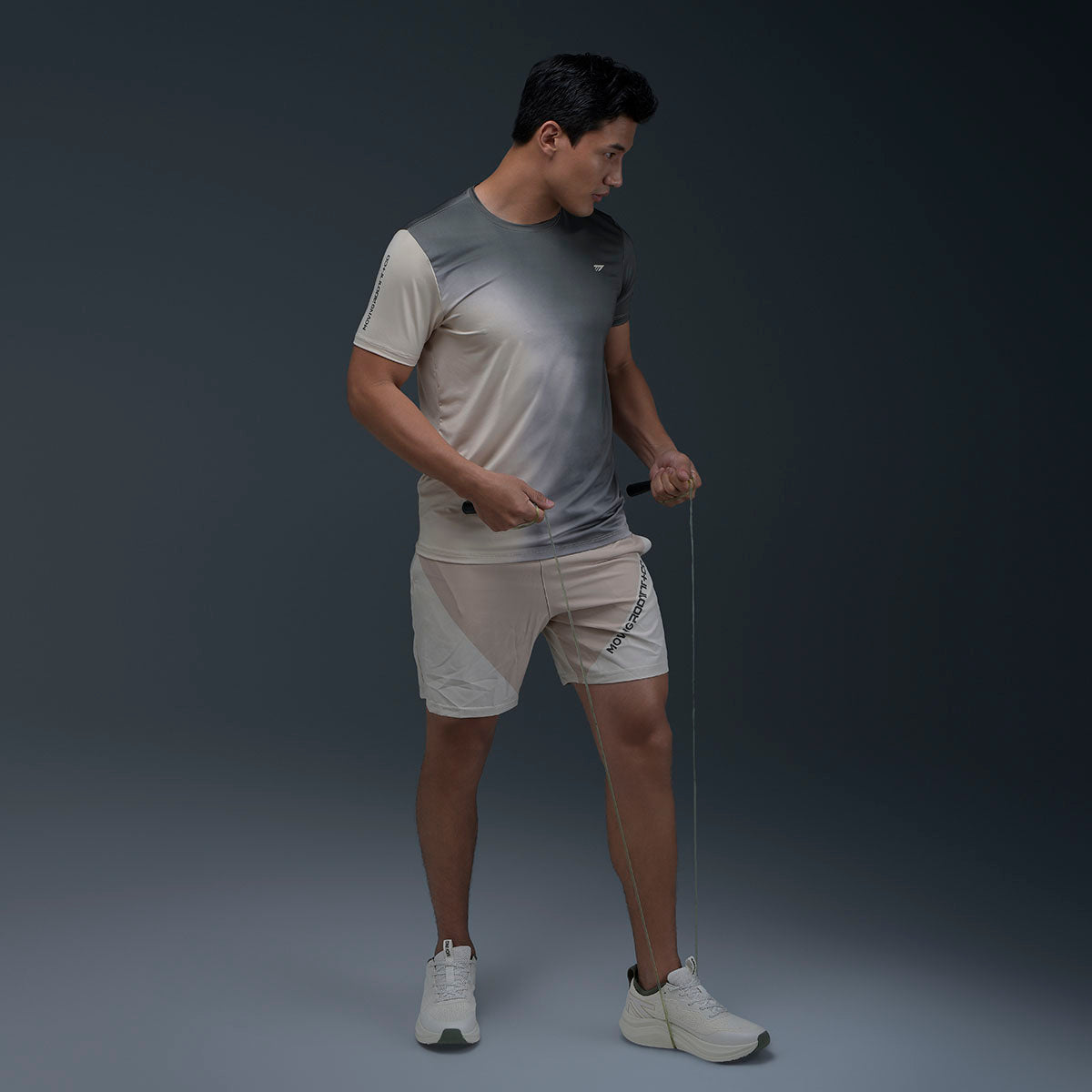 Camiseta Deportiva Gris