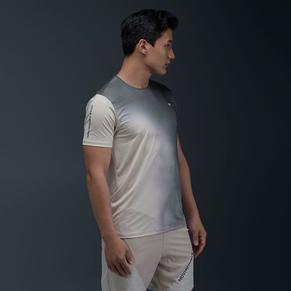 Camiseta Deportiva Gris