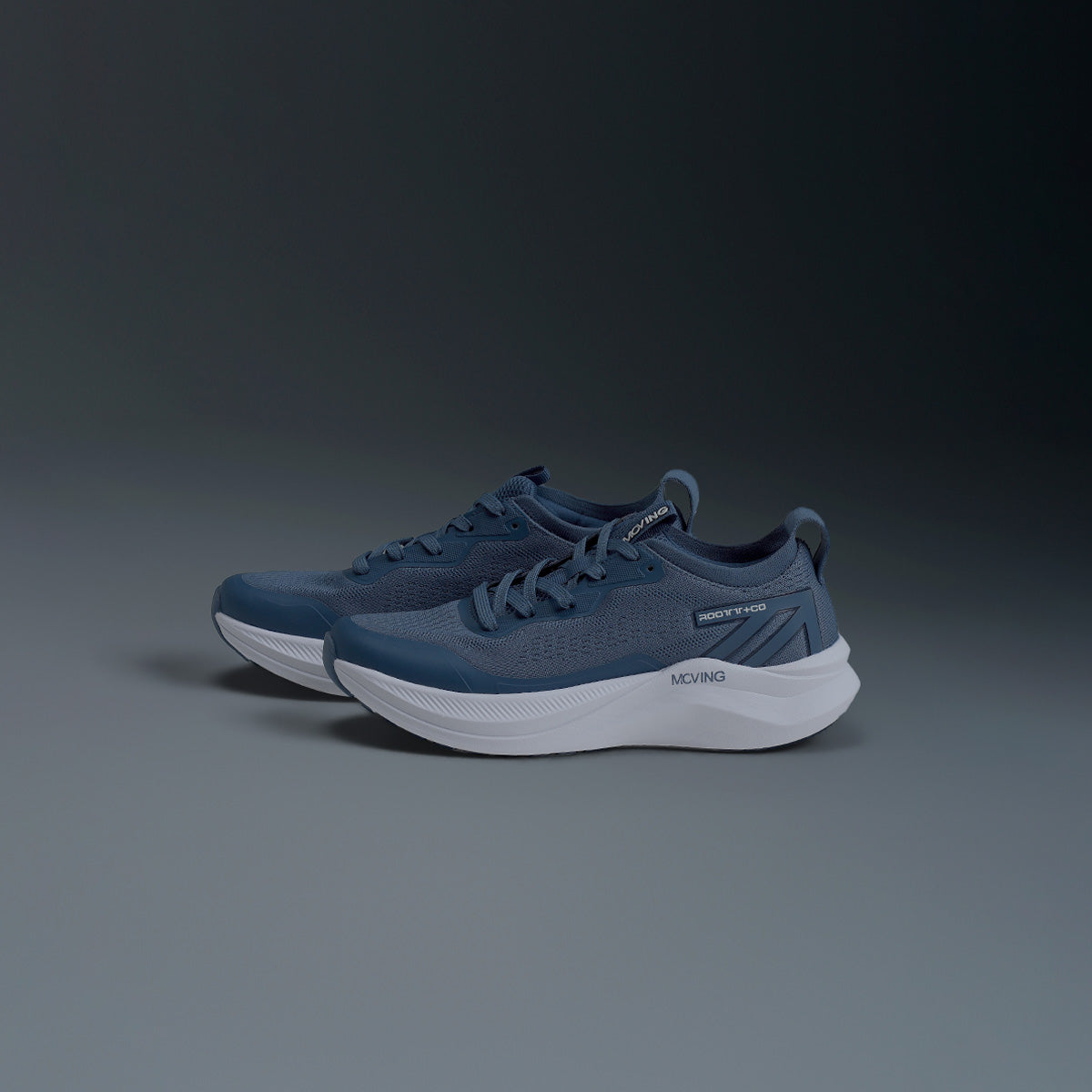 Tenis Running Unisex Azules