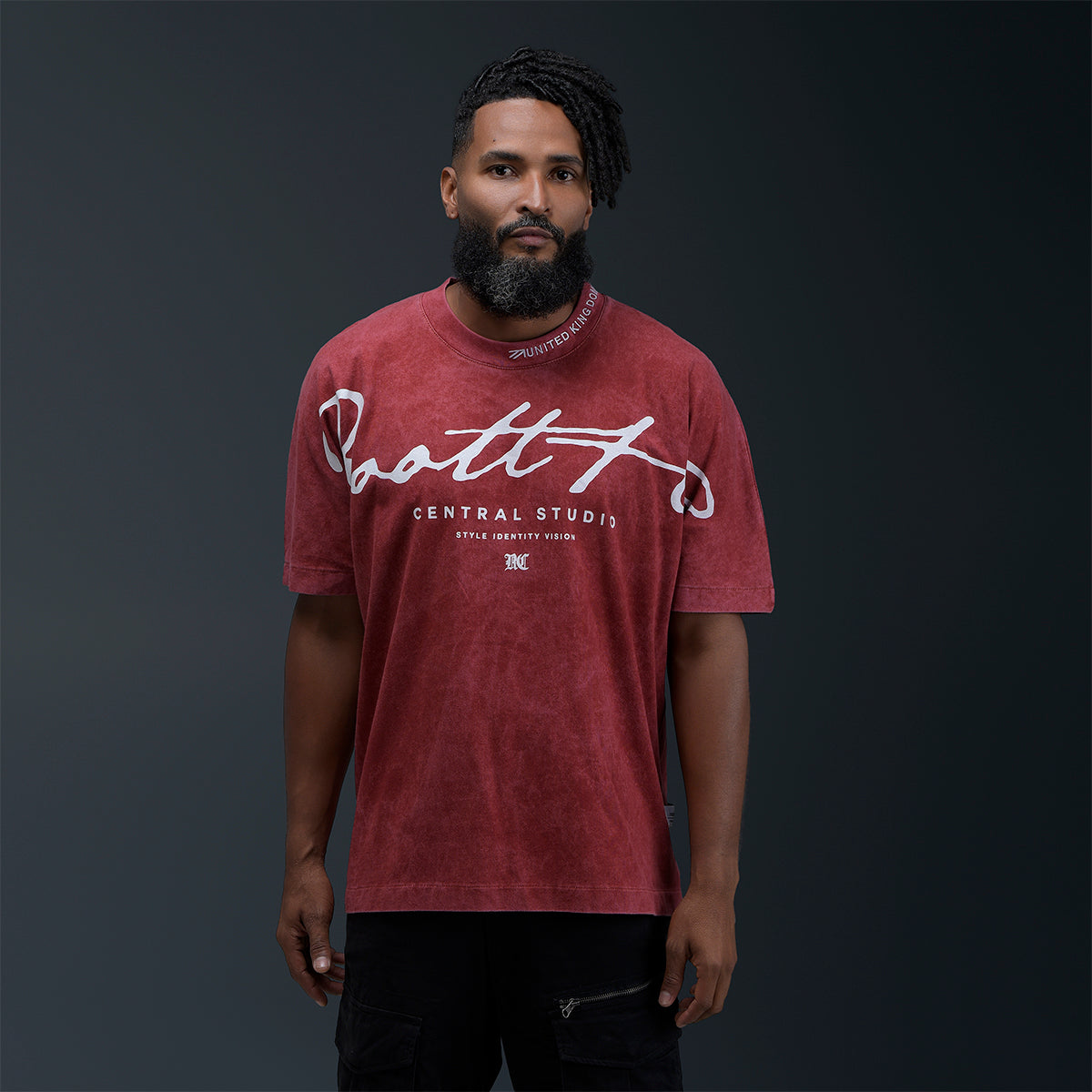 Camiseta Roja Unisex Oversize
