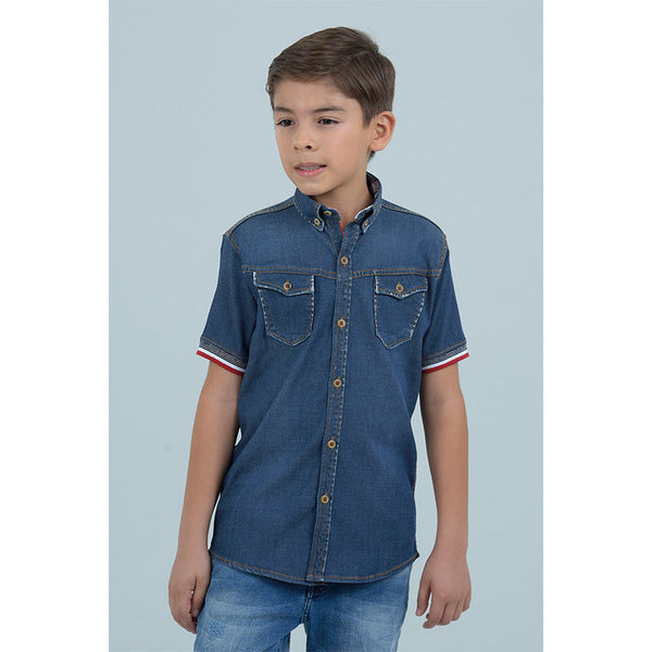 Camisa Denim Kids