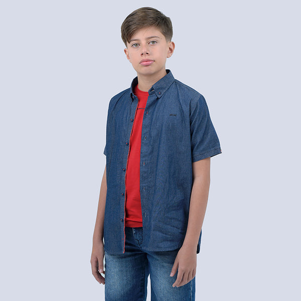 Camisa Denim Kids