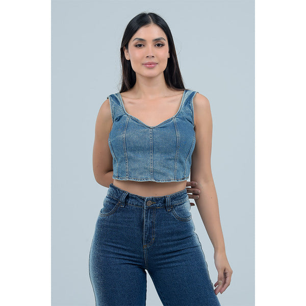 Blusa Denim