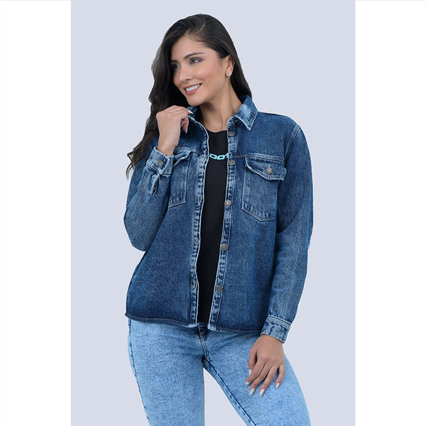 Chaqueta Denim Mujer