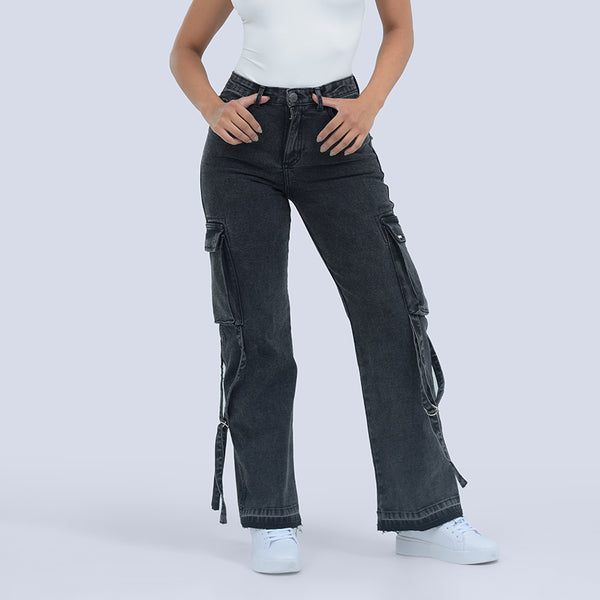 Jeans Wide Leg Mujer