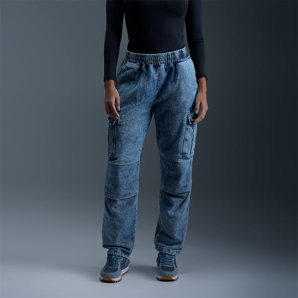 Jeans Cargo Mujer