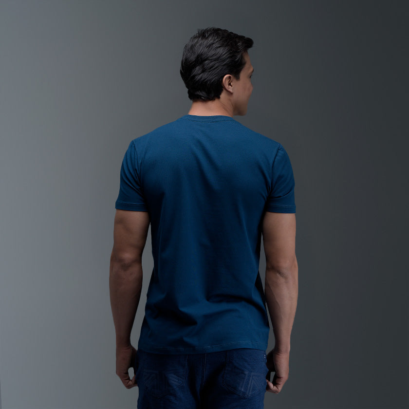 Camiseta Azul Básica