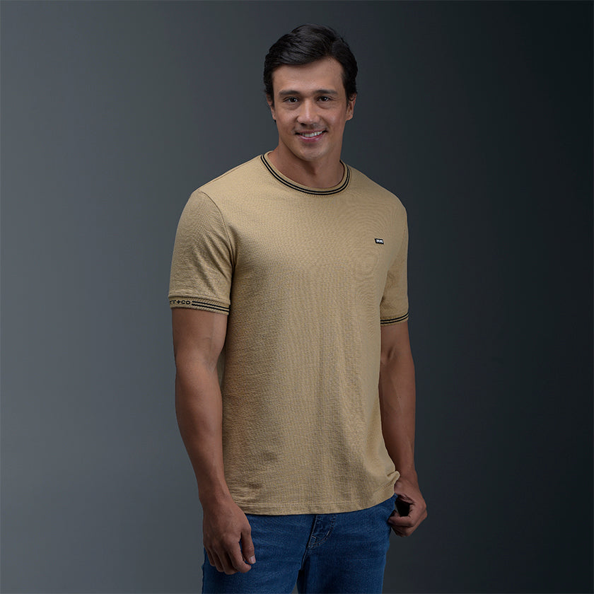 Camiseta Beige