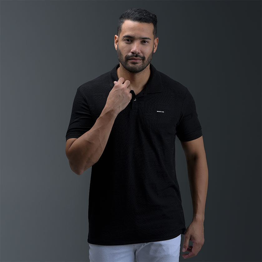 Polo Regular Negro