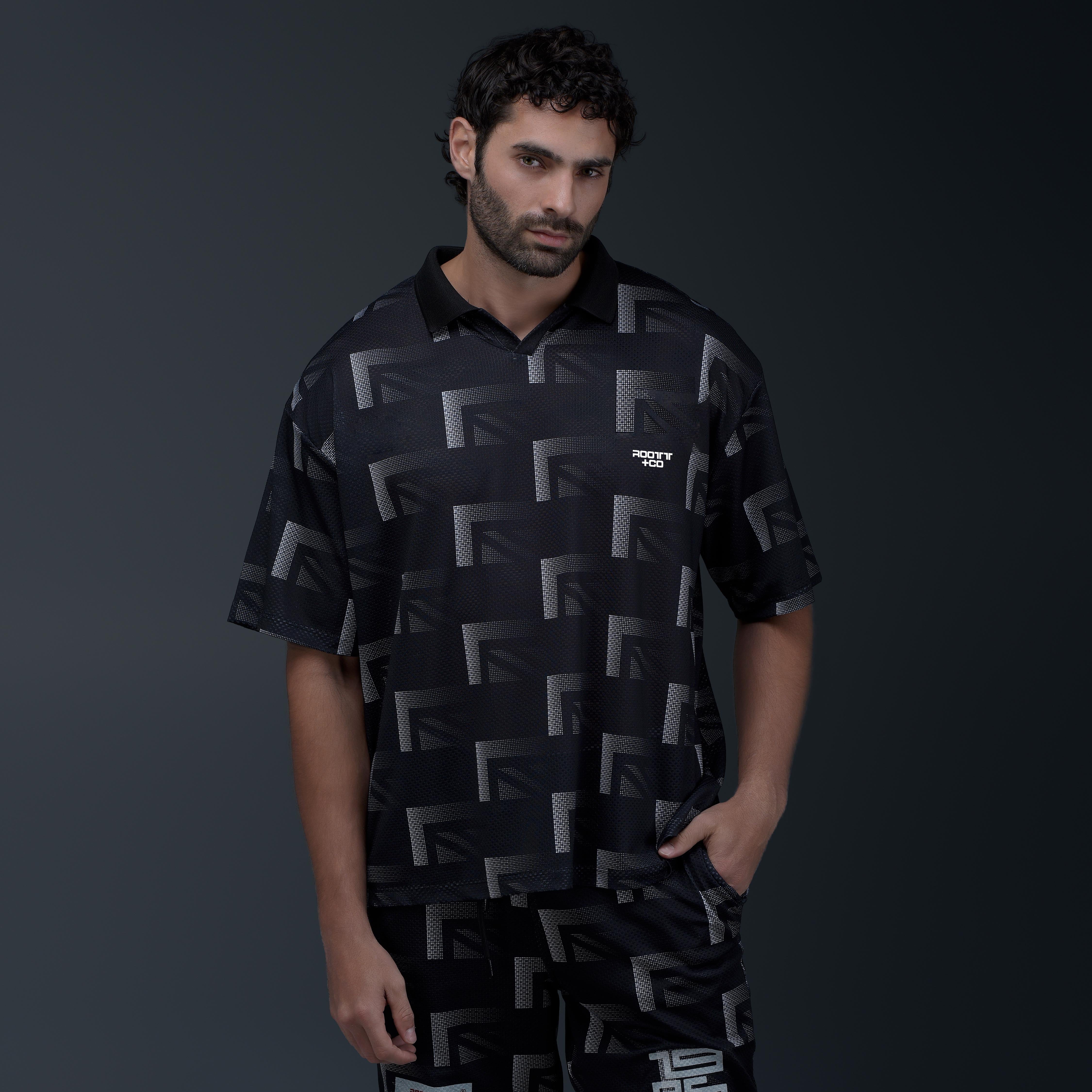 Polo Oversize Negro