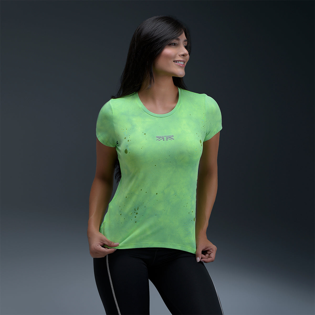 Camiseta Deportiva Mujer Verde