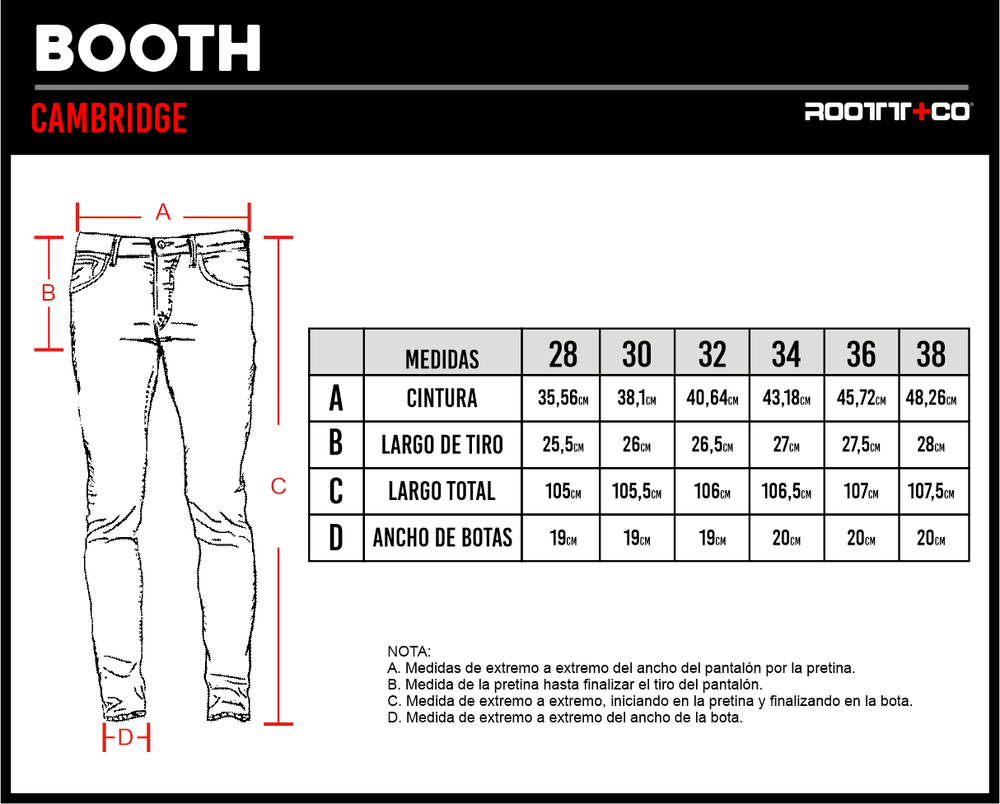Size chart image