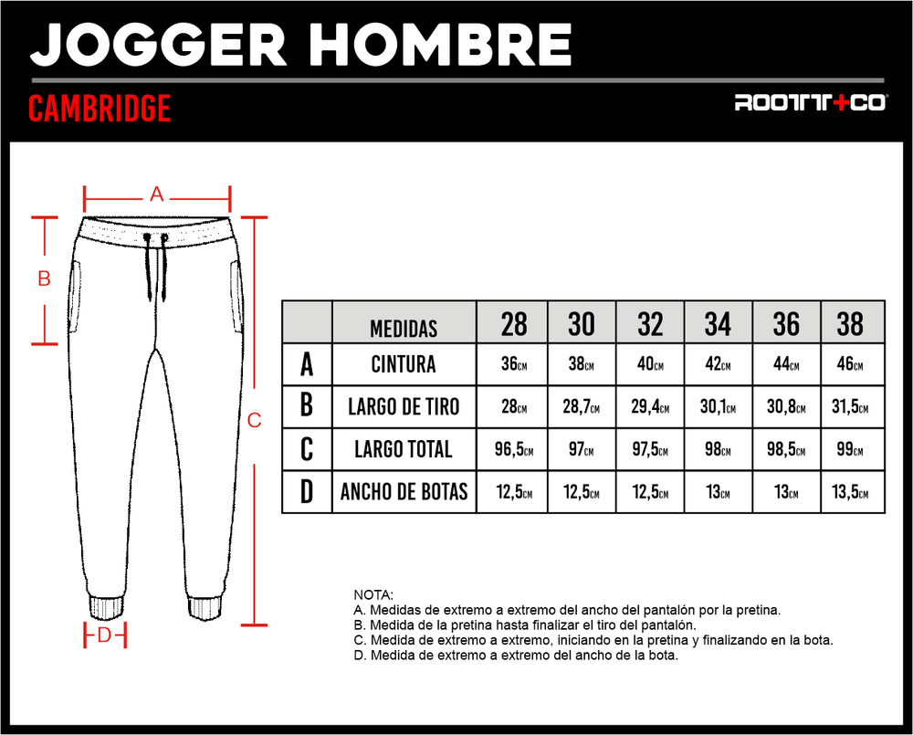Size chart image