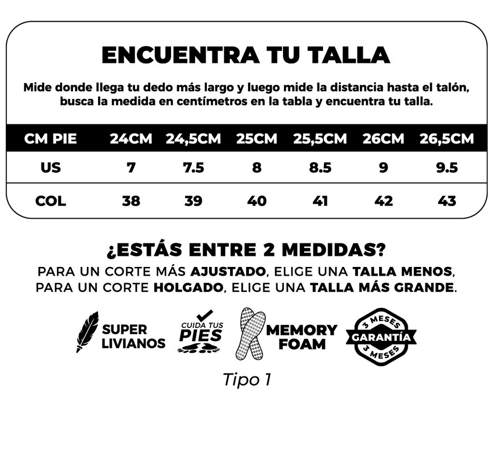 Size chart image