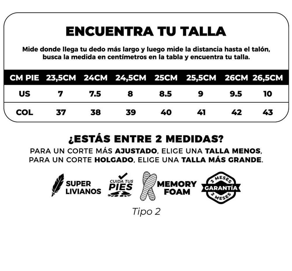 Size chart image