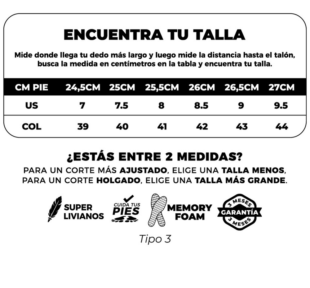 Size chart image