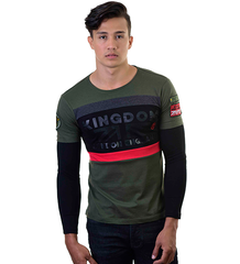 Camiseta Kingdom / Manga Larga