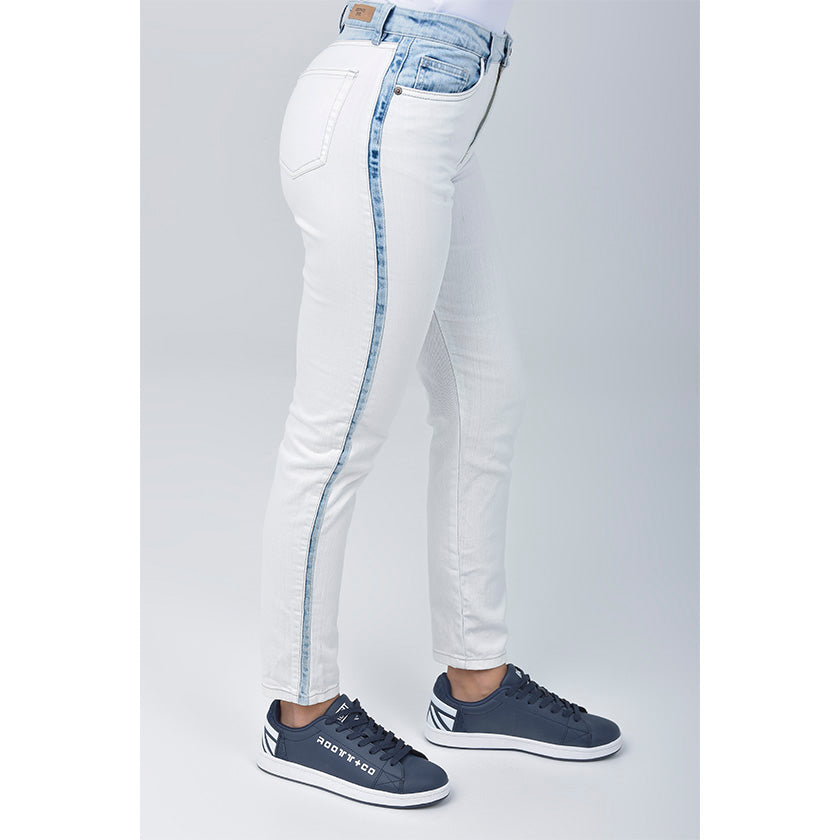 Jeans de Mezclilla Para Mujer TREVO 967-08 con resorte bajo